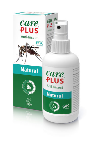 Care Plus Insektenschutz Natural Zitronen - Eukalyptus Spray 200 ml