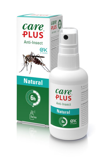 Care Plus Insektenschutz Natural Zitronen - Eukalyptus Spray 60 ml