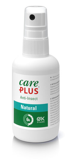 Care Plus Insektenschutz Natural Zitronen - Eukalyptus Spray 60 ml