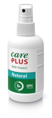 Care Plus Insektenschutz Natural Zitronen - Eukalyptus Spray 200 ml
