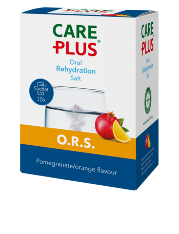 Care Plus O.R.S. Elektrolyte - Granatapfel / Orangengeschmack - 10 sachet