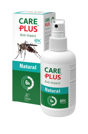 Care Plus Insektenschutz Natural Zitronen - Eukalyptus Spray 200 ml