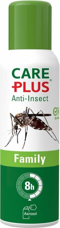 Care Plus Anti-Insekt Icaridin - Family Aerosol - 100ml